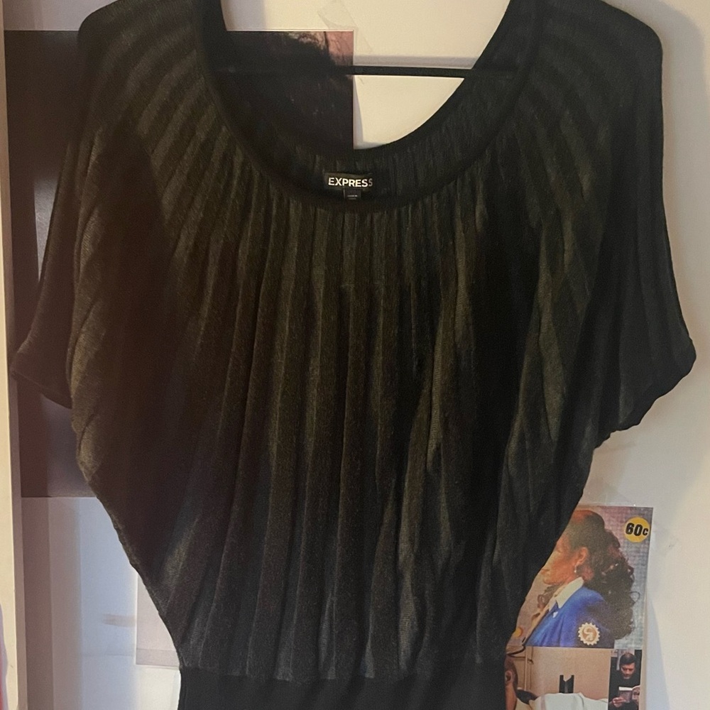 Vertical Stripped Express Top - image 1